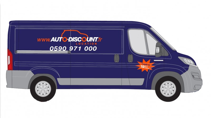Location véhicules utilitaires Guadeloupe Ducato 12m3