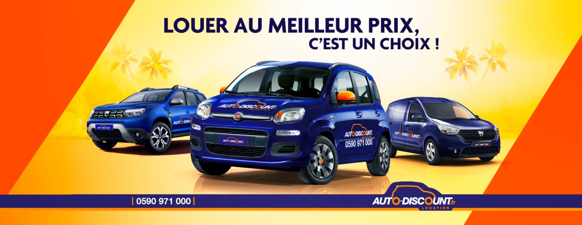 intelligentie Schat Hijsen Location de voitures pas chères Guadeloupe, Martinique et Saint-Martin |  Auto Discount Location